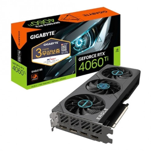 GIGABYTE 지포스 RTX 4060 Ti EAGLE OC D6 8GB 피씨디렉트 - [단순개봉]