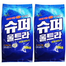 슈퍼울트라 가루세제 10kg + 10kg 총20kg